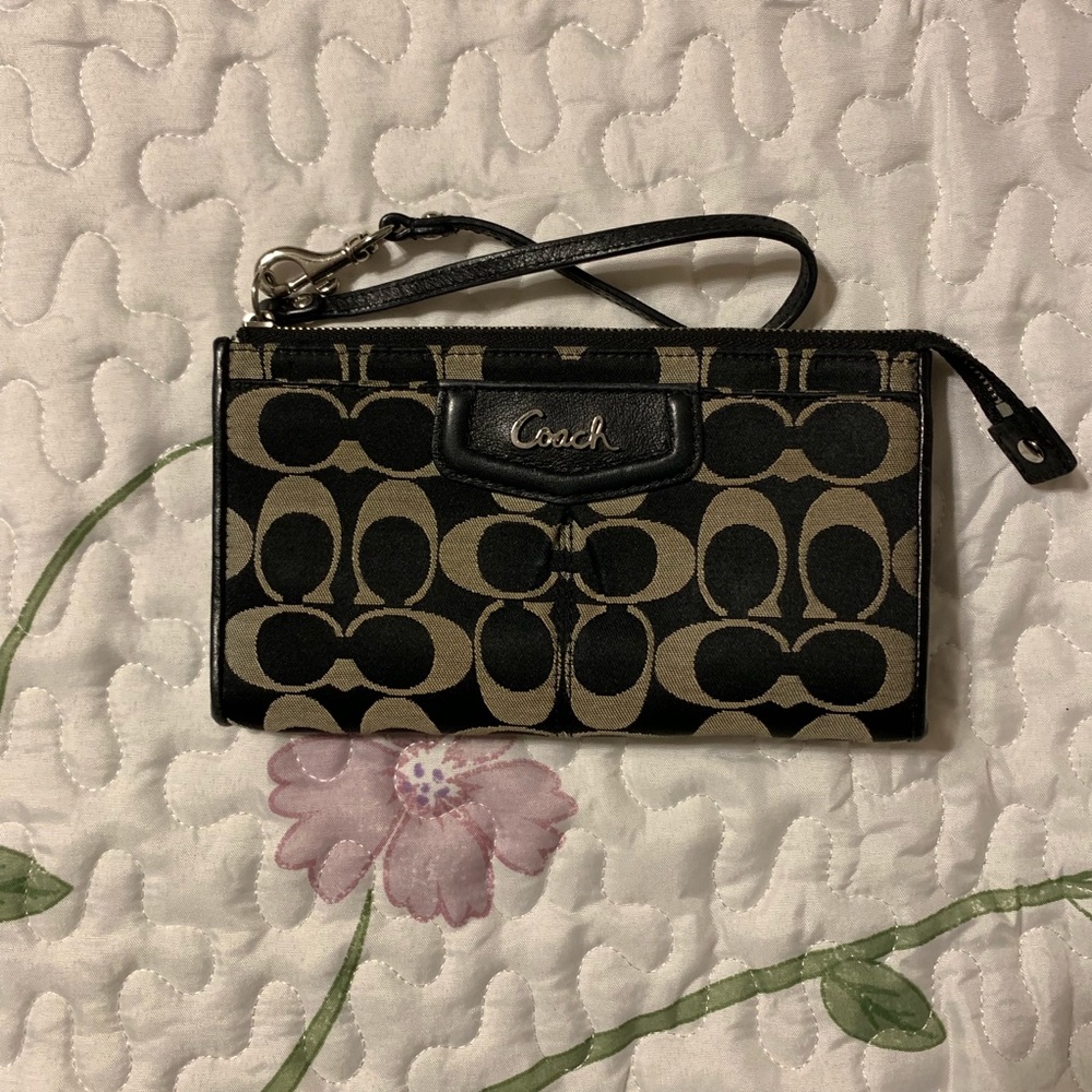 Coach wristlet.